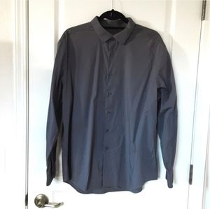 Alfani Slim Fit Stretch Dress Shirt‎